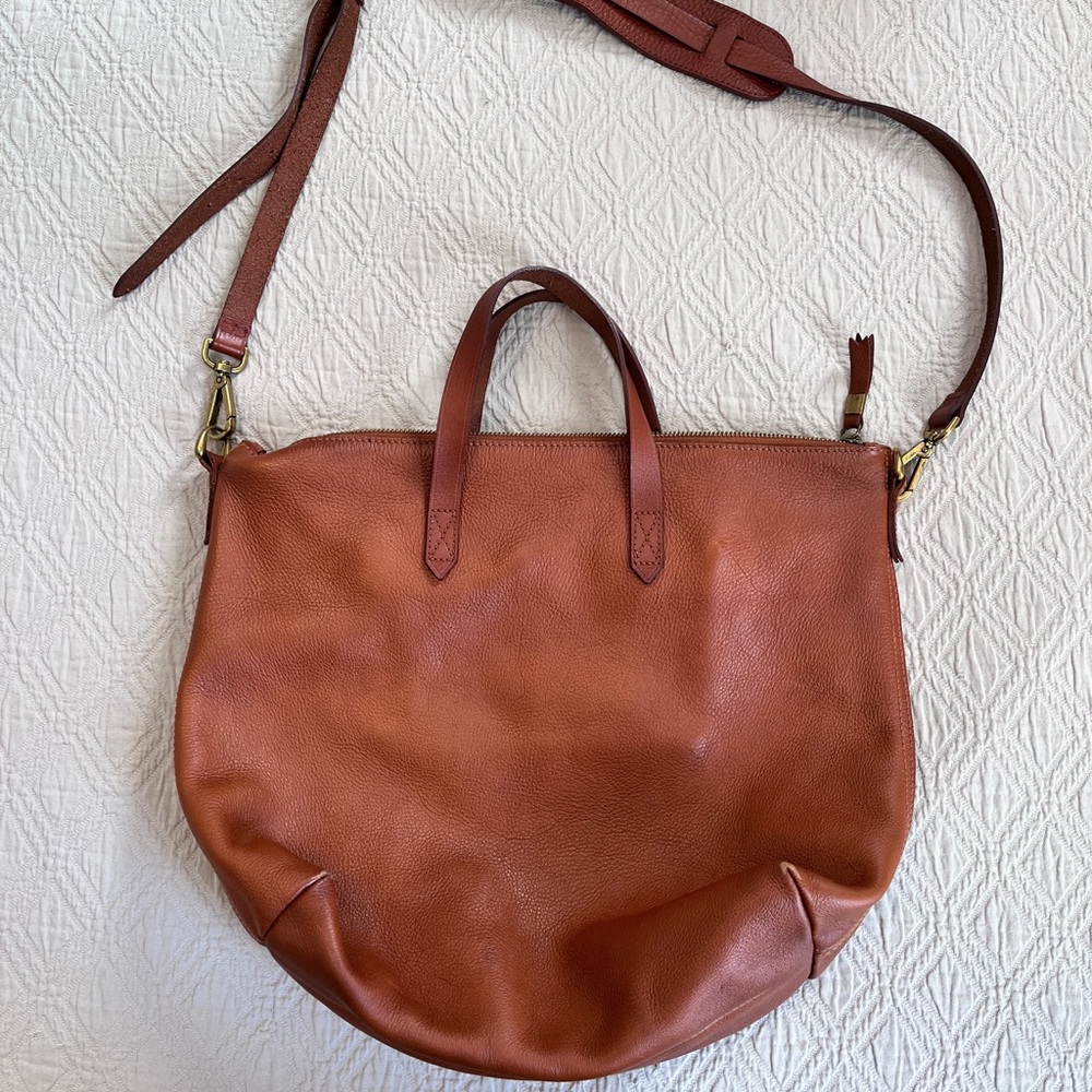 Madewell Crossbody Transport Tote Large